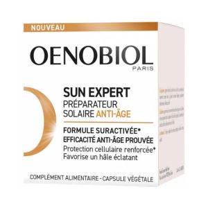 Oenobiol Sun Expert Préparateur Solaire Anti-âge 30 caps