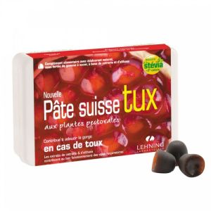 Pâte Suisse TUX aux plantes pectorales x 40 gommes