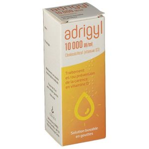 Adrigyl 10 000ui/ml Solution Buvable en gouttes 10ml
