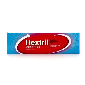 HEXTRIL 0,1 POUR CENT, pâte dentifrice 75ml