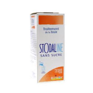 Stodaline sans sucre sirop édulcoré au sorbitol et au maltitol liquide