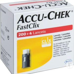 Accu-chek Fastclix Lancettes boite de 200