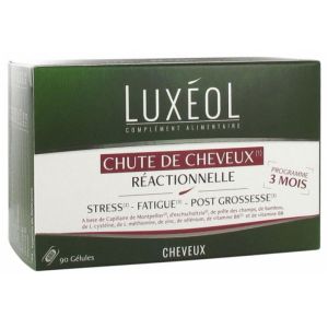 Luxeol Chute Cheveux Reactionnelle 90 gelules