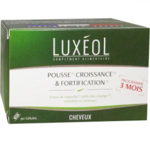 Luxeol croissance fortifiant 90 capsules
