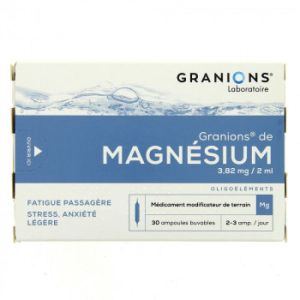 GRANIONS DE MAGNESIUM 3,82 mg/2 ml, solution buvable