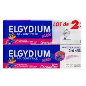Elgydium Enfants Protection Caries Tube 50ml X2