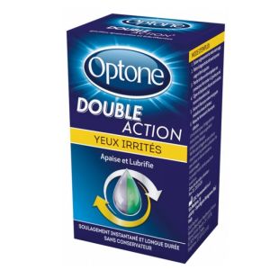 Optone Double Action Yeux Irrites