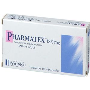 PHARMATEX 18,9 mg mini-ovule boite de 10
