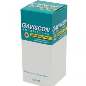 GAVISCON NOURRISSONS suspension buvable en flacon