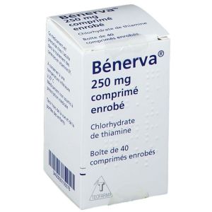 BENERVA 250 mg, 40 comprimés enrobés