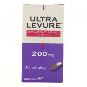 ULTRA-LEVURE 200 mg 30 gélules