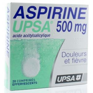 ASPIRINE UPSA 500 mg, comprimé effervescent
