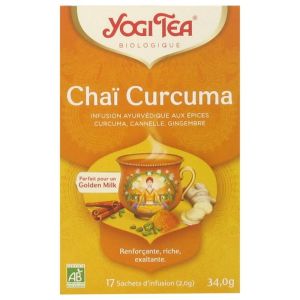 Yogi Tea Chai Curcuma x17 sachets