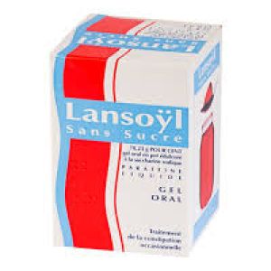 Lansoyl Sans Sucre Gel Oral Framboise 215g