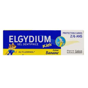 Elgydium Kids 2-6 ans Banane