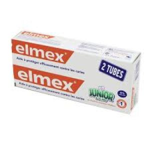 Elmex dentifrice Junior 75ml Bipack