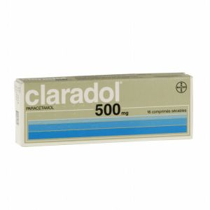 CLARADOL 500 mg comprimé sécable
