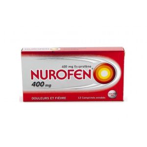 NUROFEN 400 mg, comprimé enrobé boite de 12