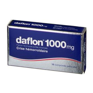 Daflon 1000mg, comprimés pelliculés