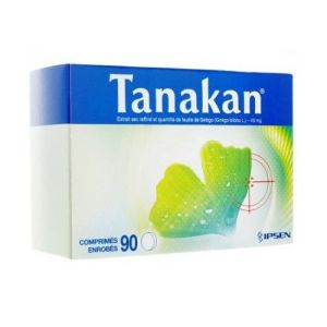 Tanakan 40mg 90 comprimés