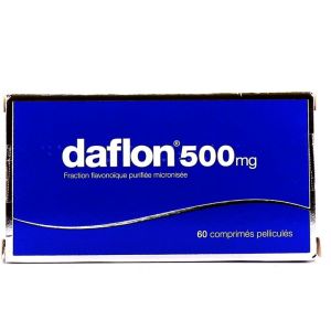 Daflon 500mg, comprimés pelliculés