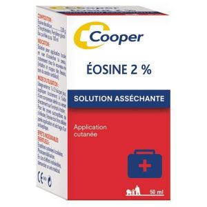 EOSINE AQUEUSE 2 % COOPER, solution pour application locale
