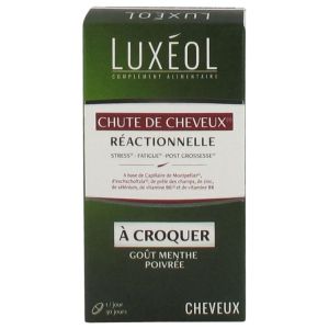 Luxeol Chute Cheveux Reactionnelle 30 comprimés