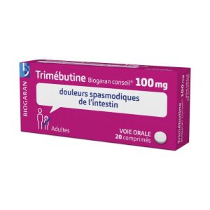 TRIMEBUTINE BIOGARAN 100 mg 20 comprimés