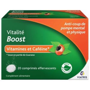 Vitalité boost Viatris 20 comprimés effervescents