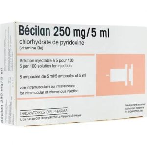 BECILAN 250 mg/5 ml, solution injectable