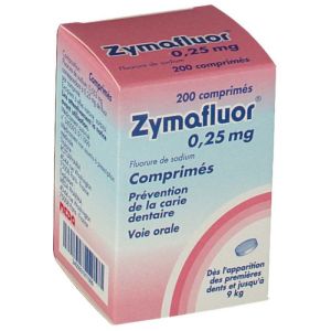 ZYMAFLUOR 0,25 mg, comprimé