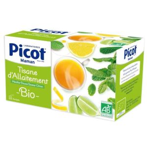 Picot Maman Tisane Allaitante citron menthe 20 sachets