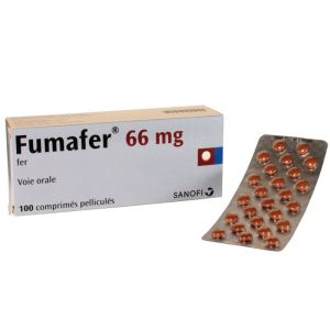FUMAFER 66 mg, comprimé pelliculé