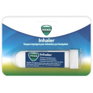 VICKS INHALER tampon imprégné pour inhalation par fumigation
