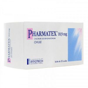 PHARMATEX 18,9 mg ovule boite de 20